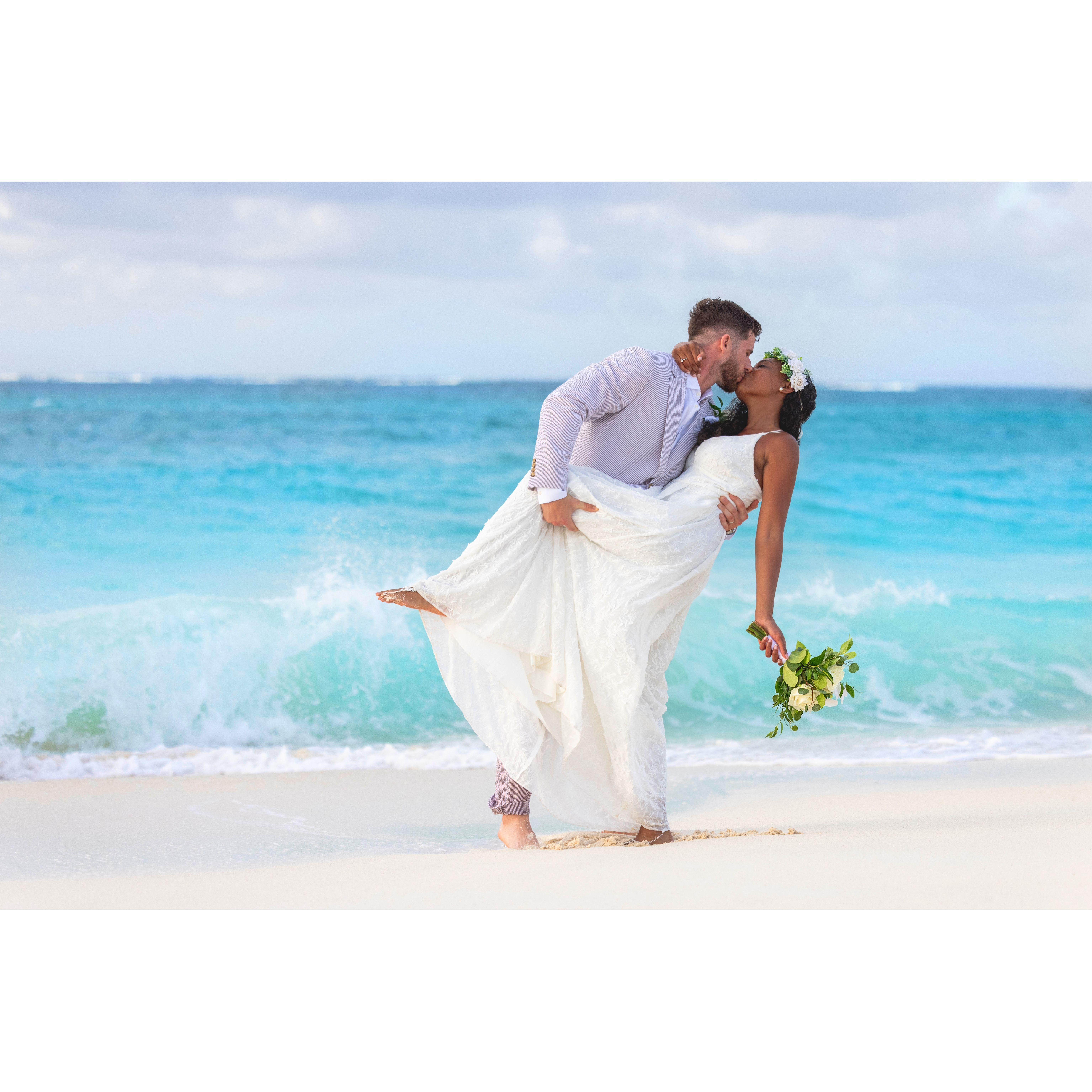 Wedding photo in Anguilla!