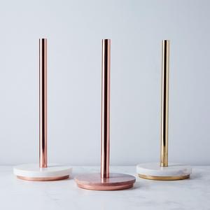 Marble & Metal Paper Towel Holder