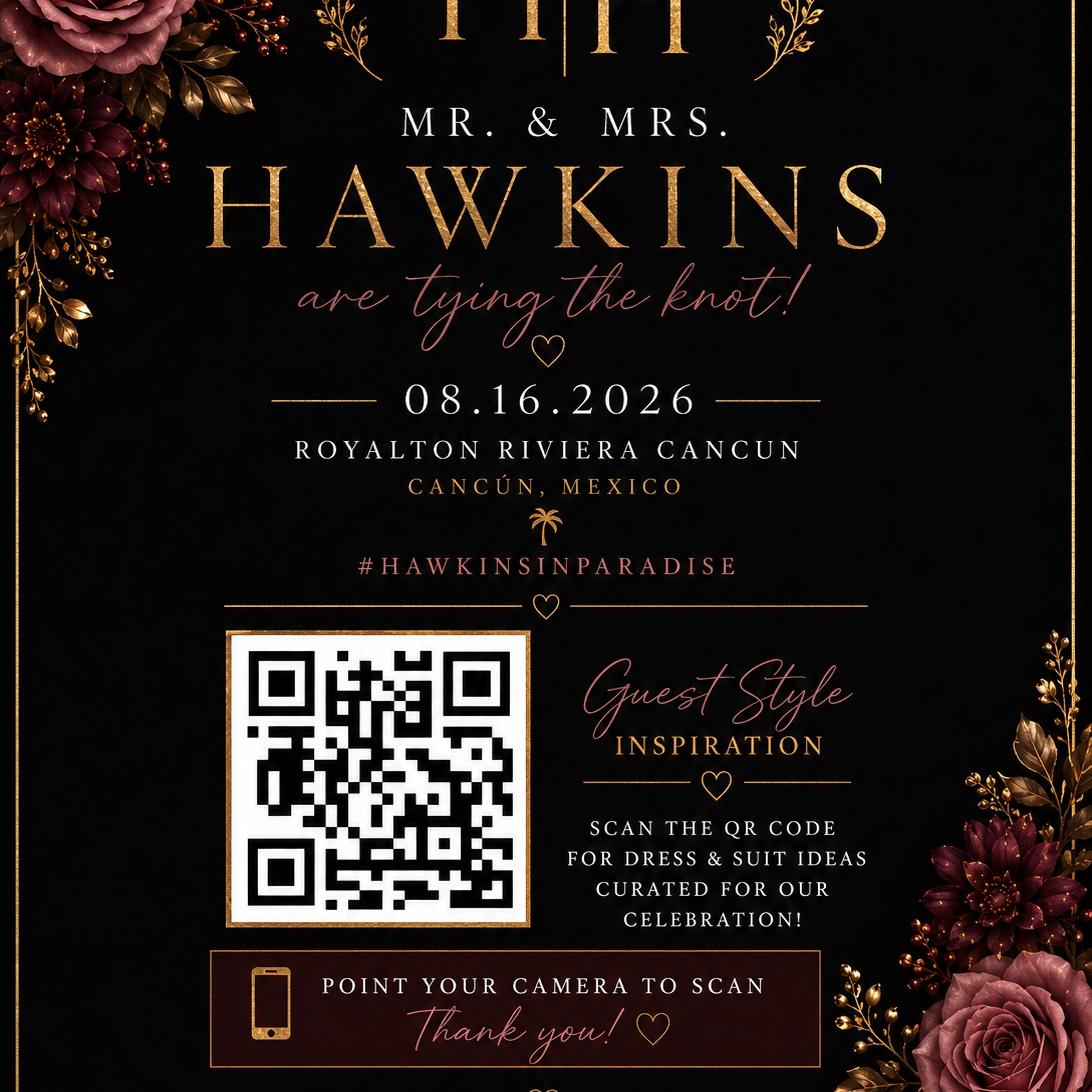 Scan for black tie outfit inspiration