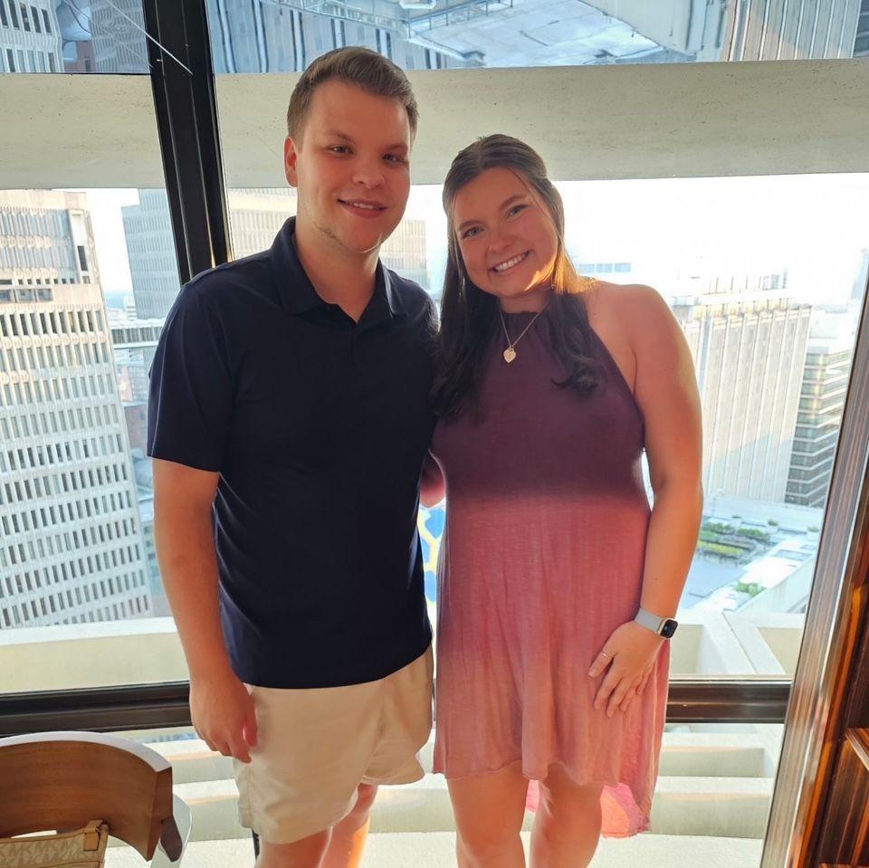 June 2023: Our 2nd anniversary dinner at Polaris in Atlanta