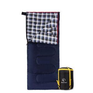 REDCAMP Cotton Flannel Sleeping Bag for Camping Backpacking