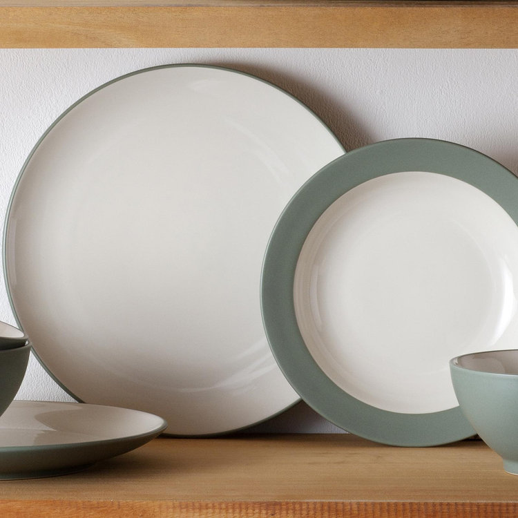 Noritake, Colorwave Coupe 12-Piece Dinnerware Set, Service for 4