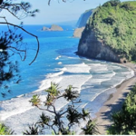 Hiking to black sand beaches "Jurassic Park" views- Pololū Valley
