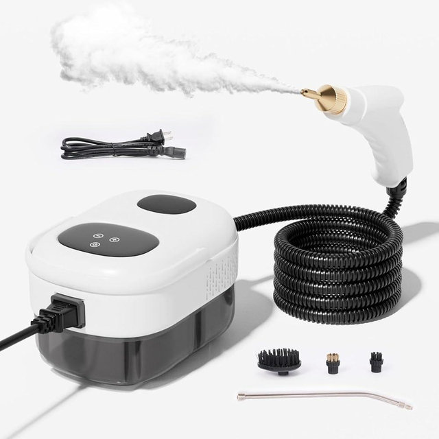 High Pressure High Temperature Steam Cleaner, Portable Steam Cleaner Carpet and Upholstery, Tiles, Car, Floors