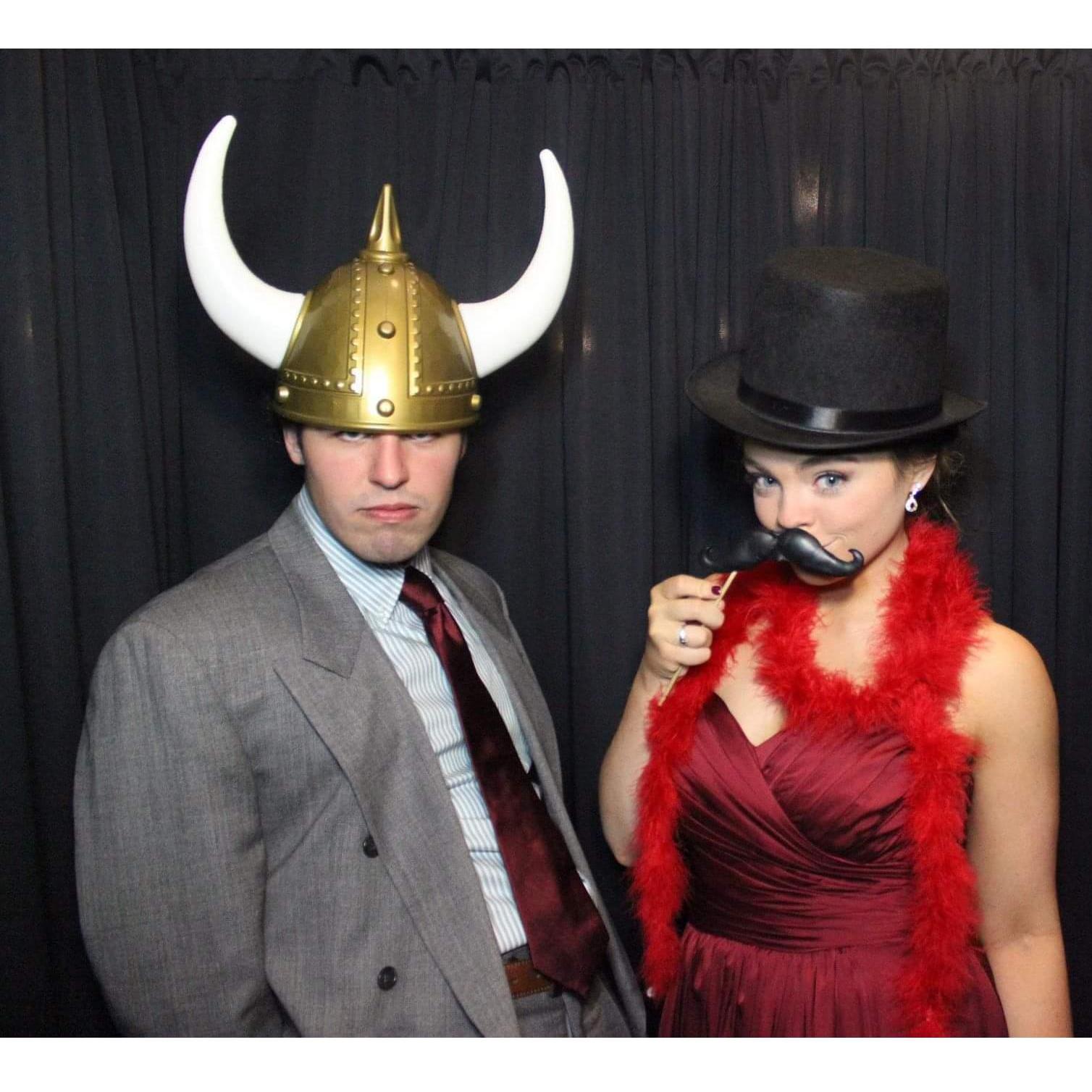 More photo booth shenanigans from Katie and Paul's wedding