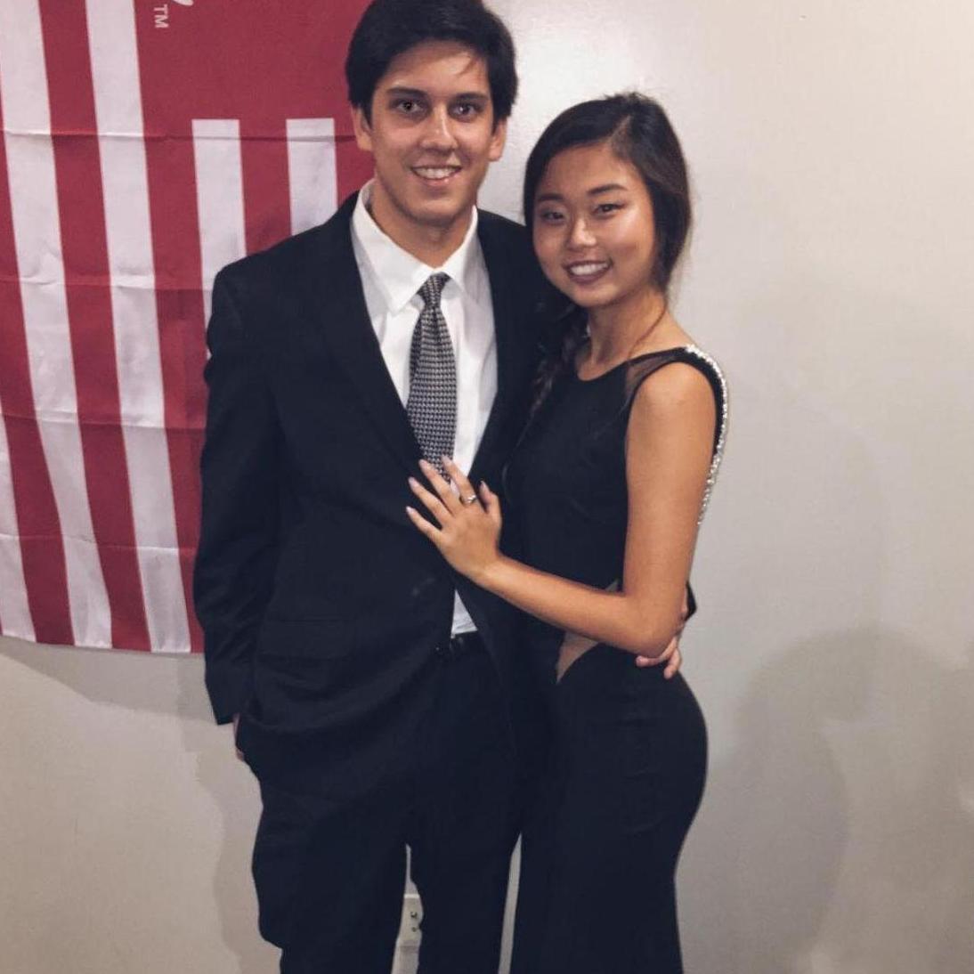 One of our first photos together back in 2016!