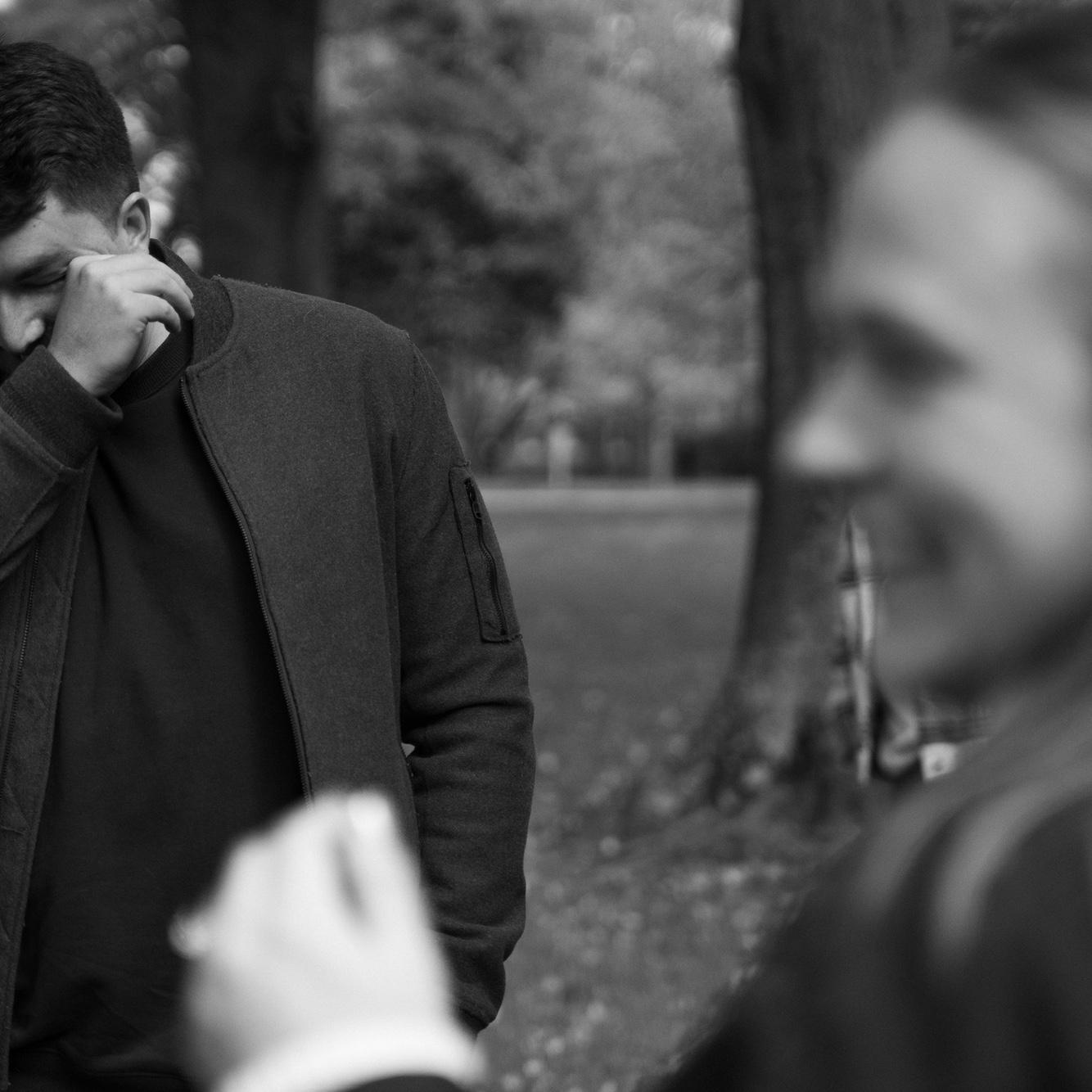 Our engagement day! Cole crying because he cannot believe he gets to marry KRISTI!