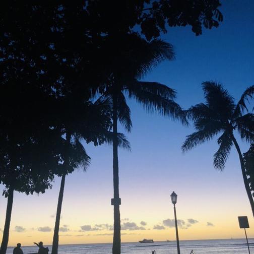 Our favorite date is watching sunsets.