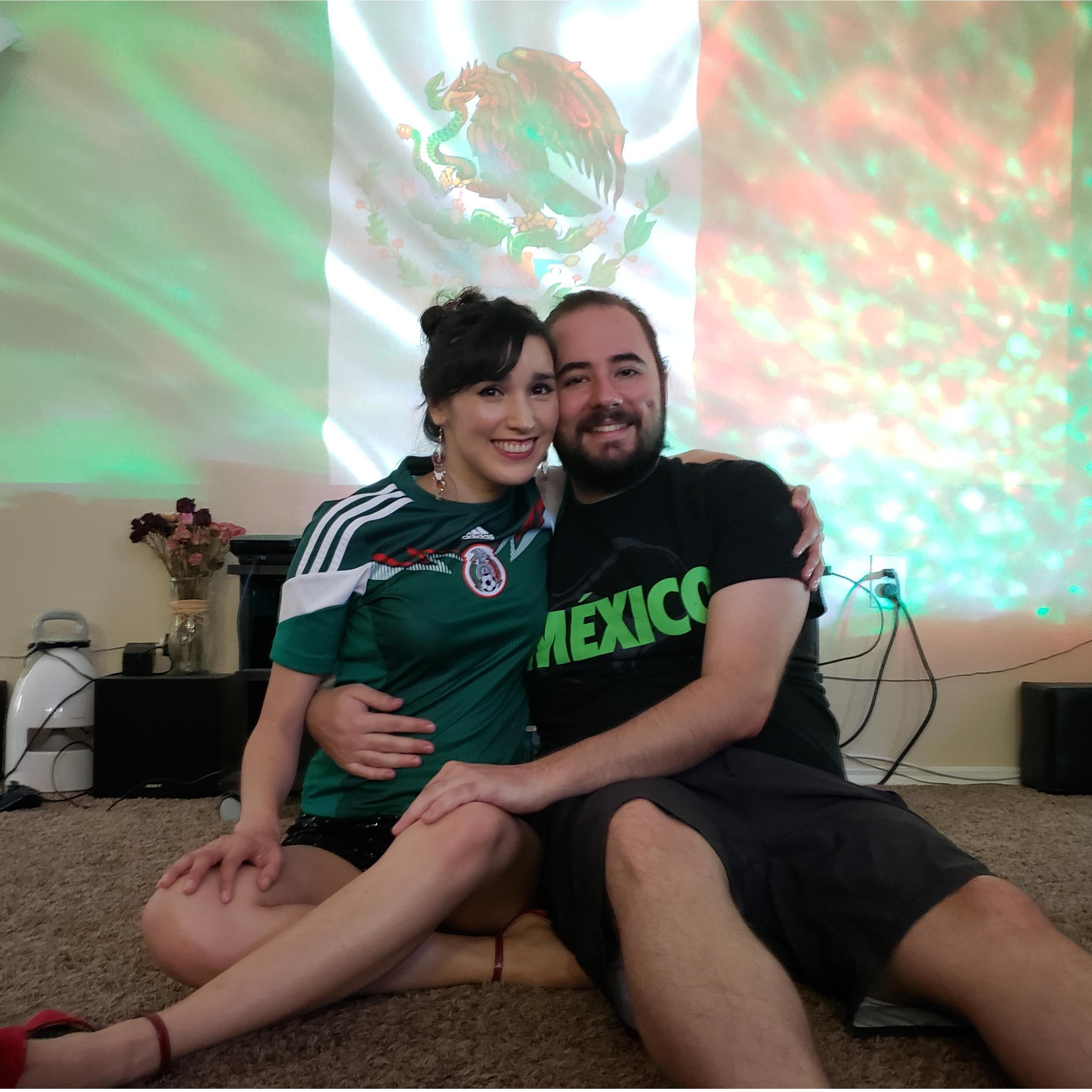 2018- Our first World Cup together. Nuestro primer Mundial juntos.