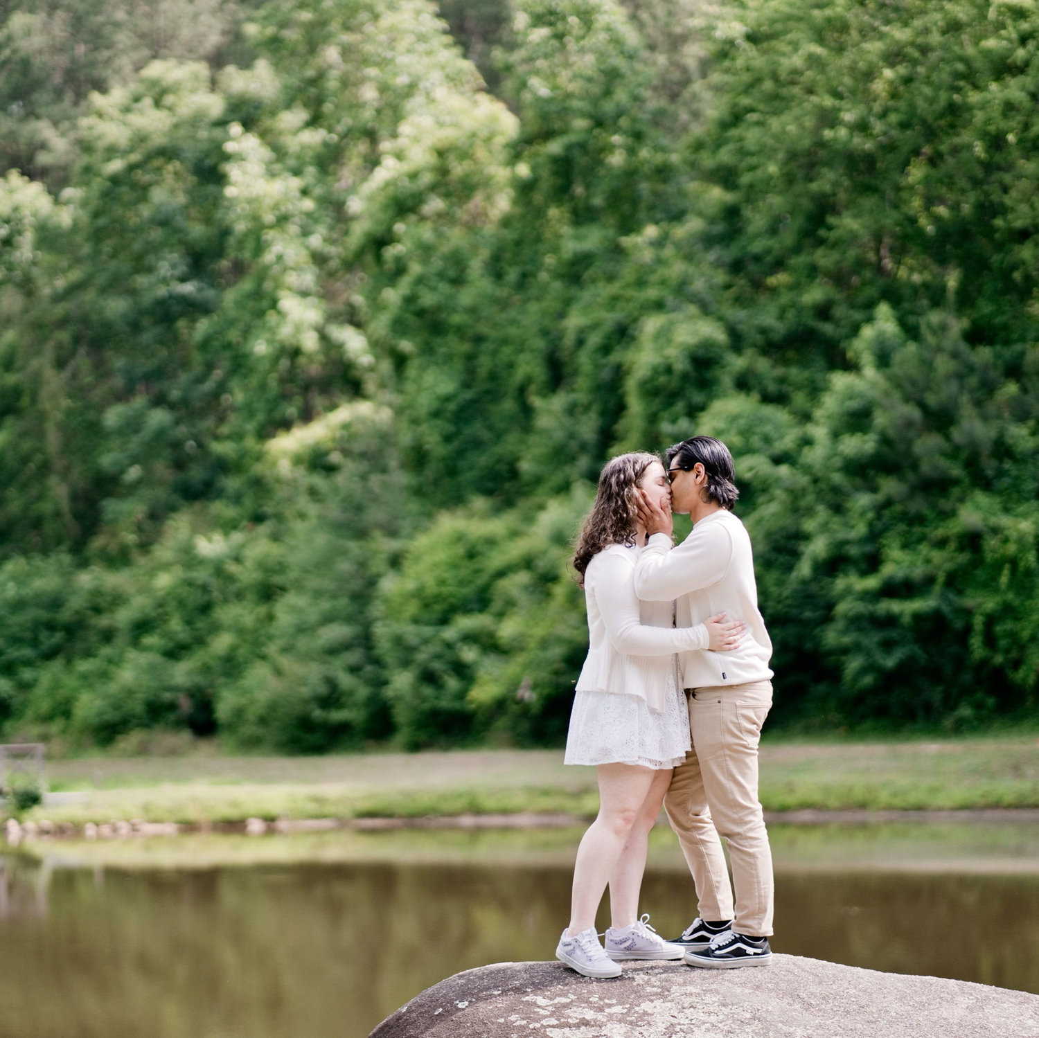 This is part of our engagement photo collection taken by our wedding photographer.