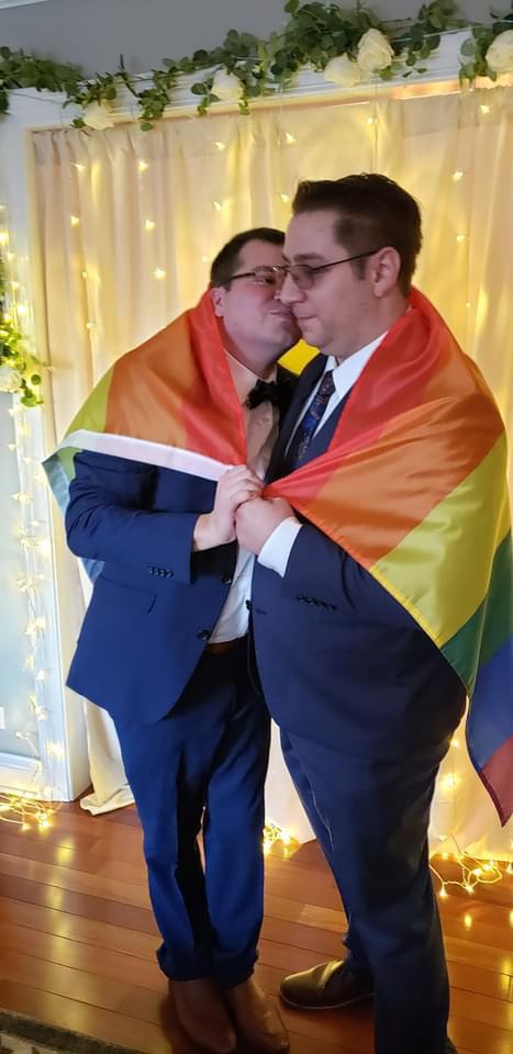 Our first kiss and husbands