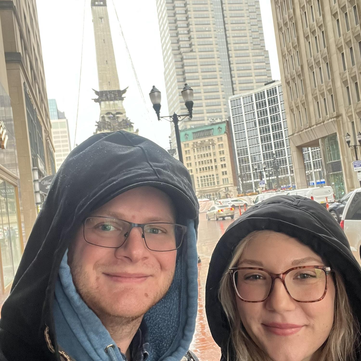 Grant showing Anna around Indianapolis