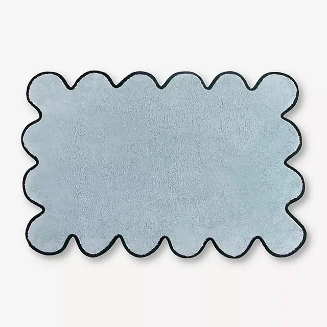 Kassatex Chairish Scallop Edge Bath Mat