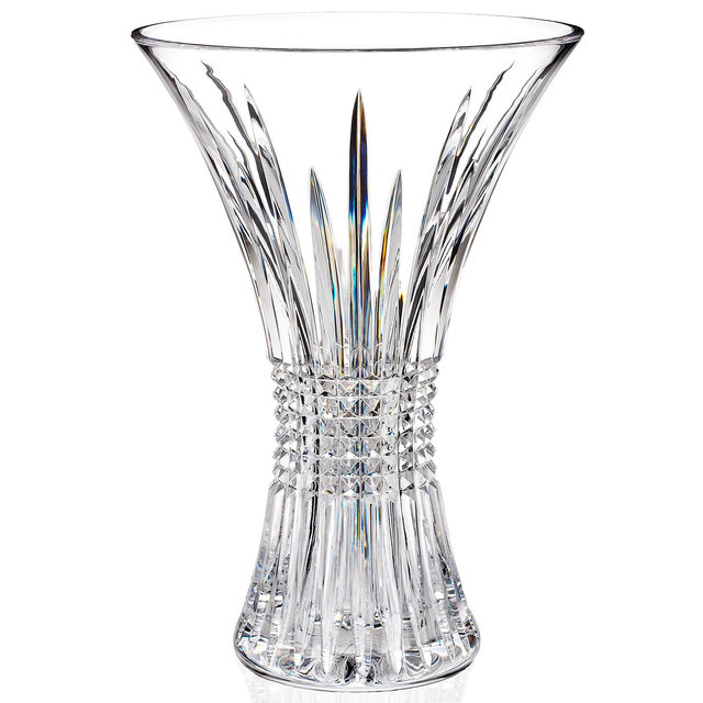 Waterford Gifts, Lismore Diamond Vase 14"