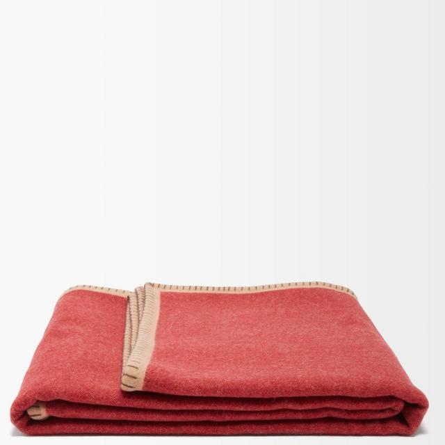 R+D.LAB Doppio reversible wool and cashmere blanket