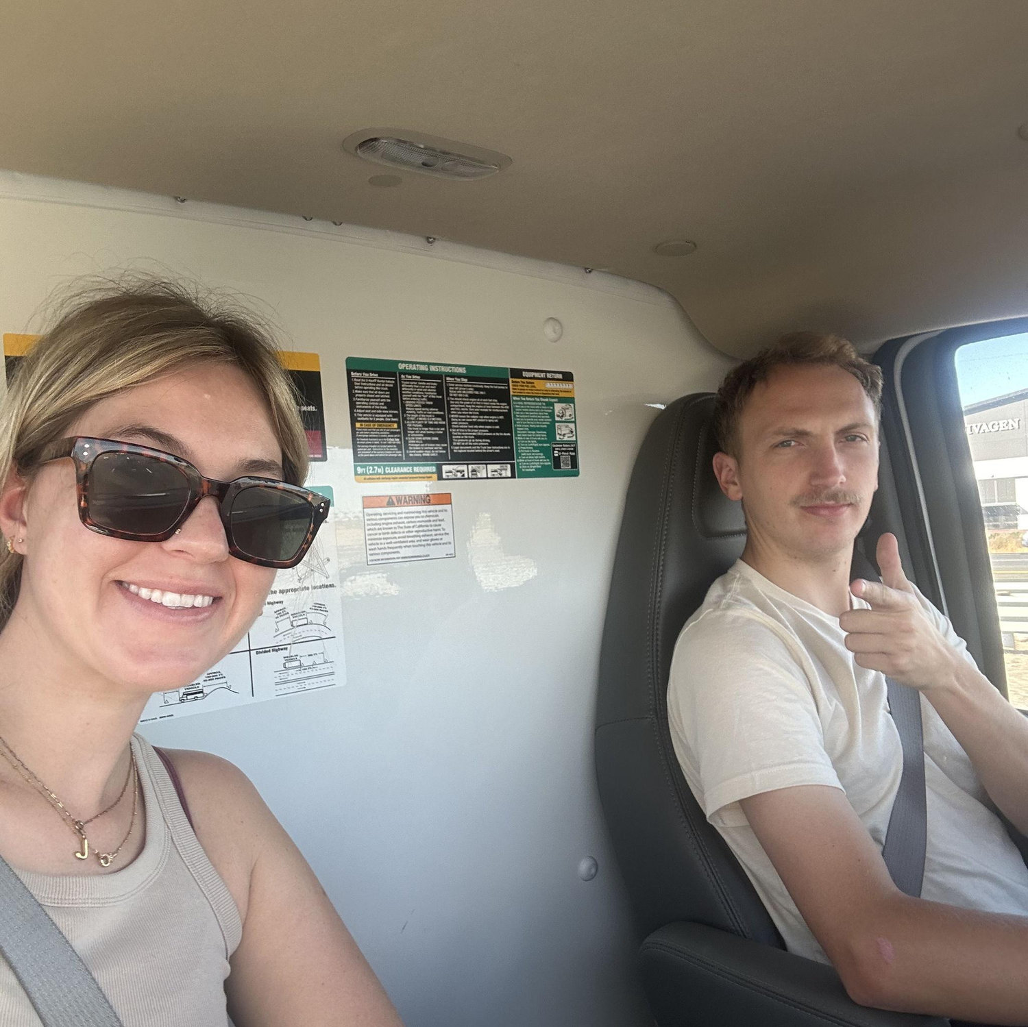 The day Olivia moved up to Oregon! Jason graciously flew down and made the long, 11 hour trek in the U-haul with her all the way up to Tigard!