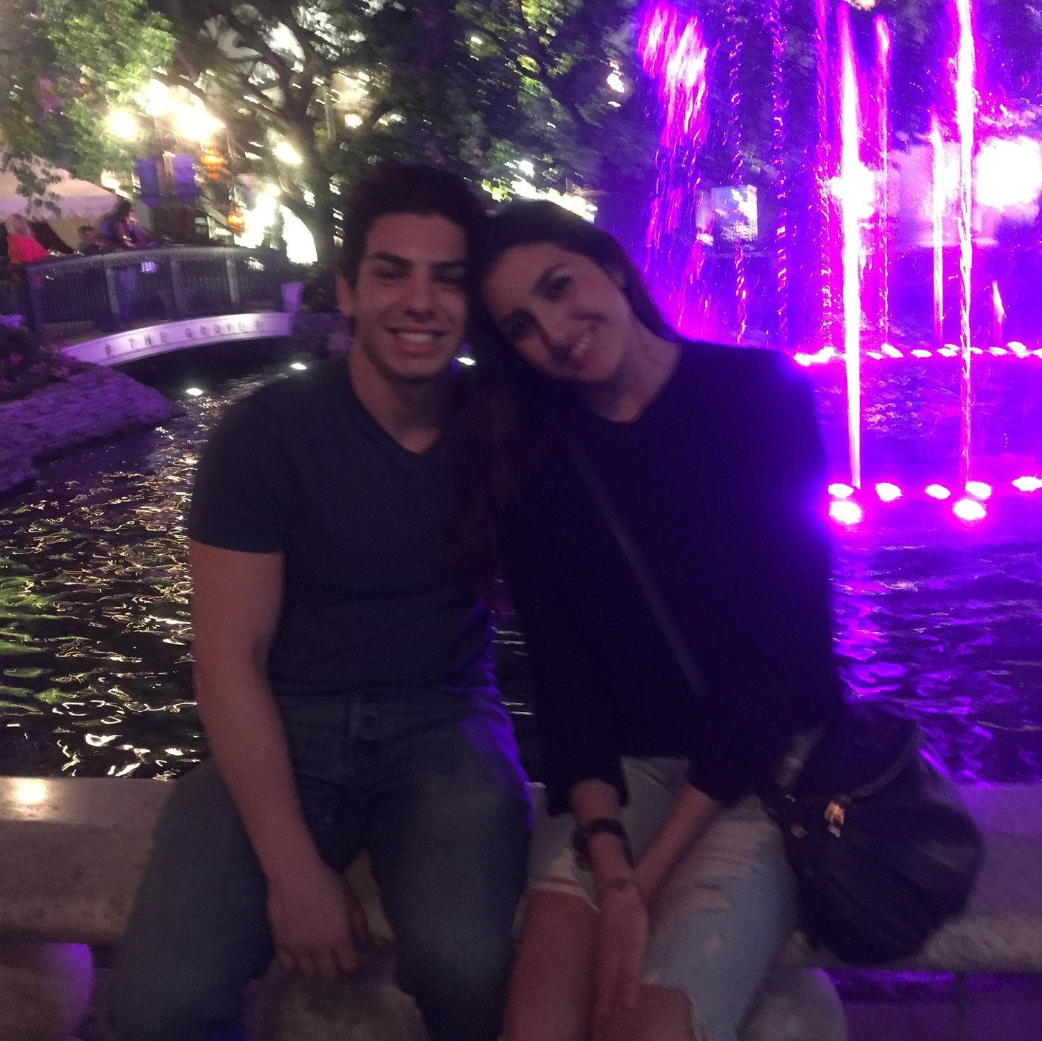 Our first picture together! 2015