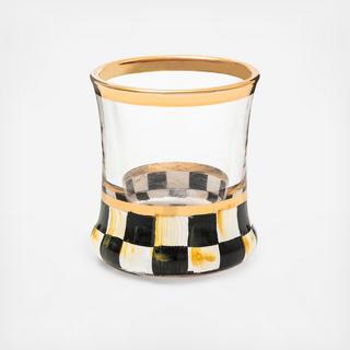 Courtly Check Shot Glass