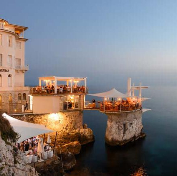 Seaside Dinner in the French Riviera