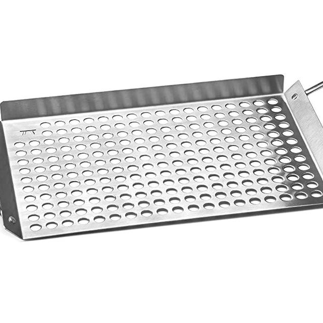 Outset 76631 Stainless Steel Grill Topper Grid, 11"x7"