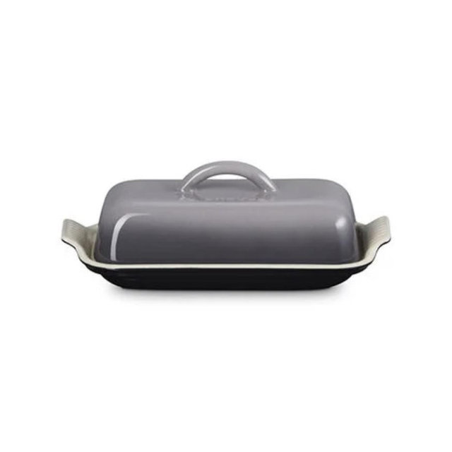 Heritage Butter Dish - Oyster
