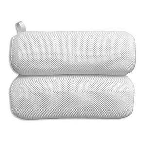 Plush Bath Pillow in White