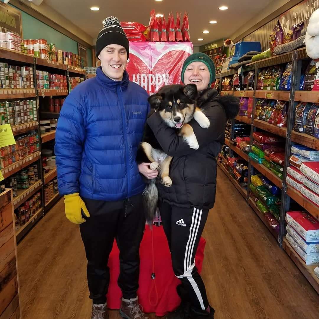 We LOVE spoiling our dog, Keppy! She got plenty of treats after this picture.