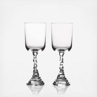 Rock Water Glass, Set of 2