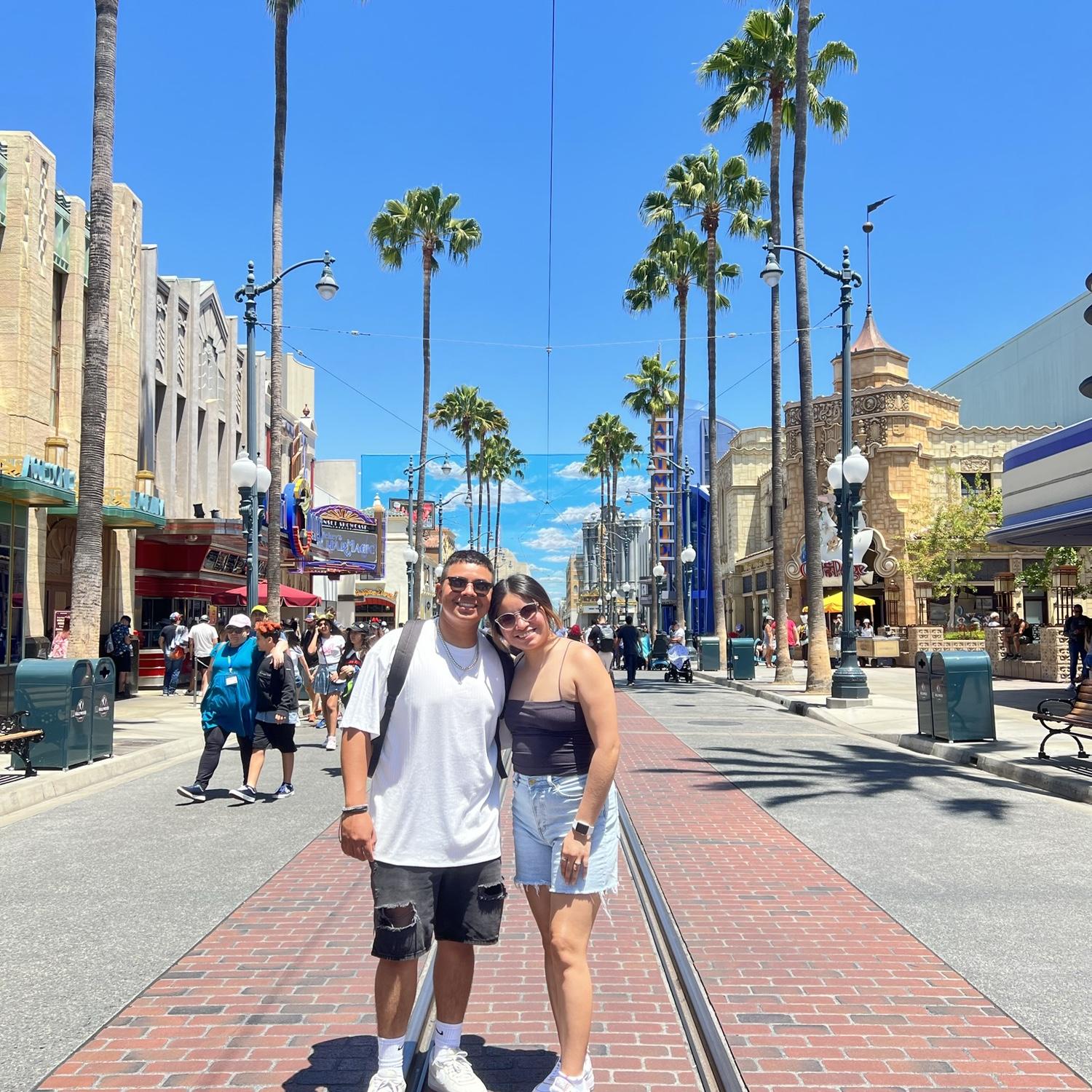 Our first time at Disneyland together!