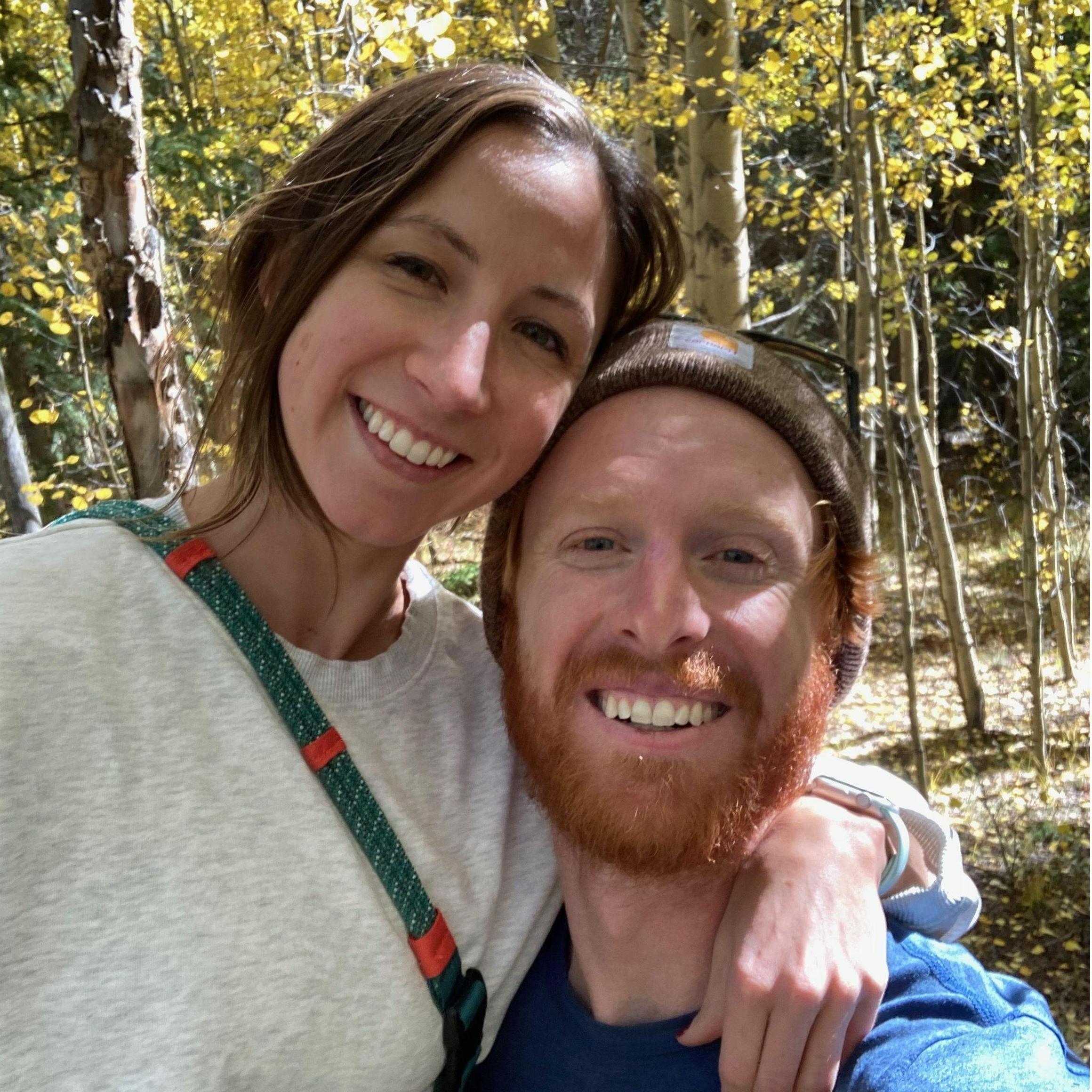 One of our first dates was a sunrise hike and we continue to explore hikes all over the world!