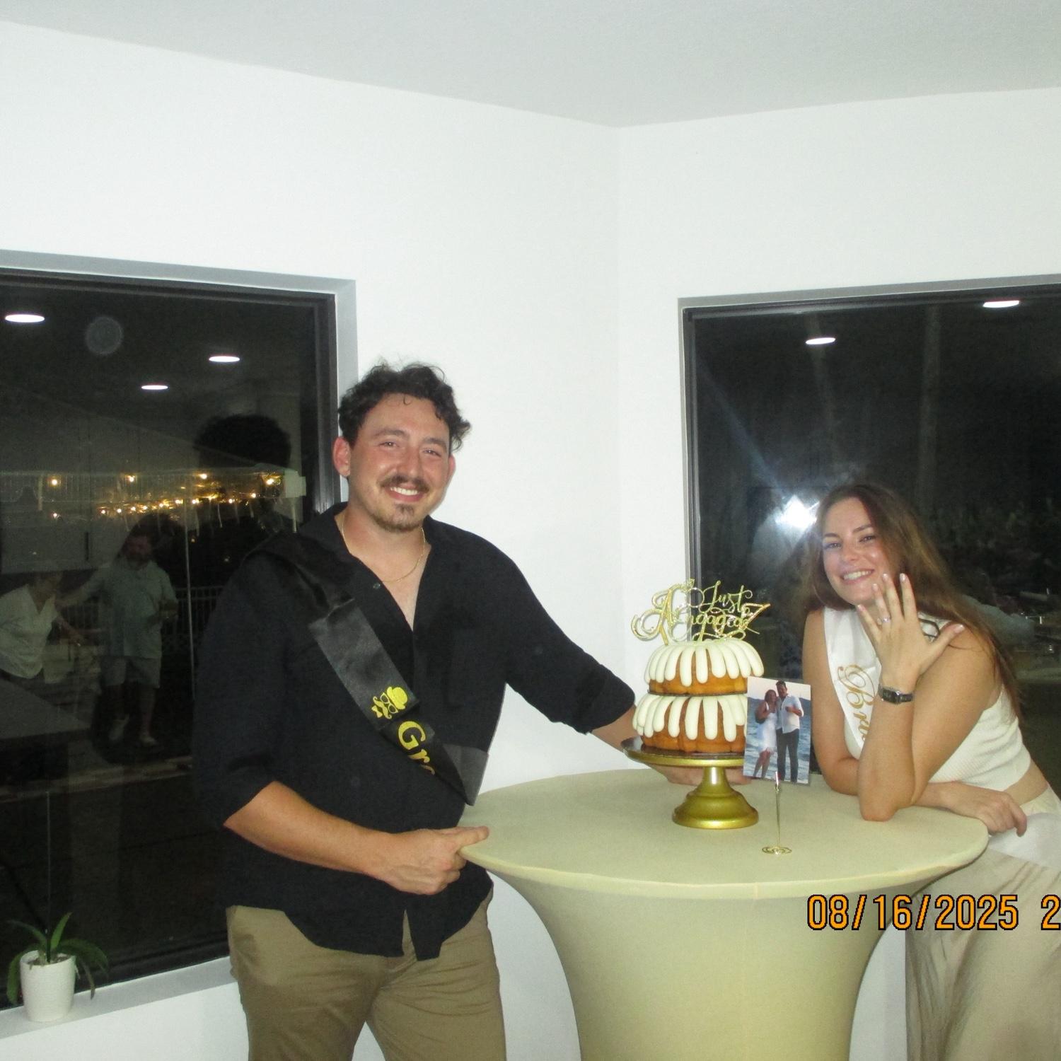 engagement party with our loved ones