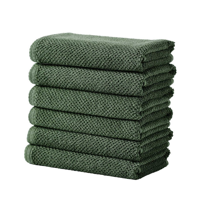 Cotton Quick Dry Textured Bath Towel - Great Bay Home