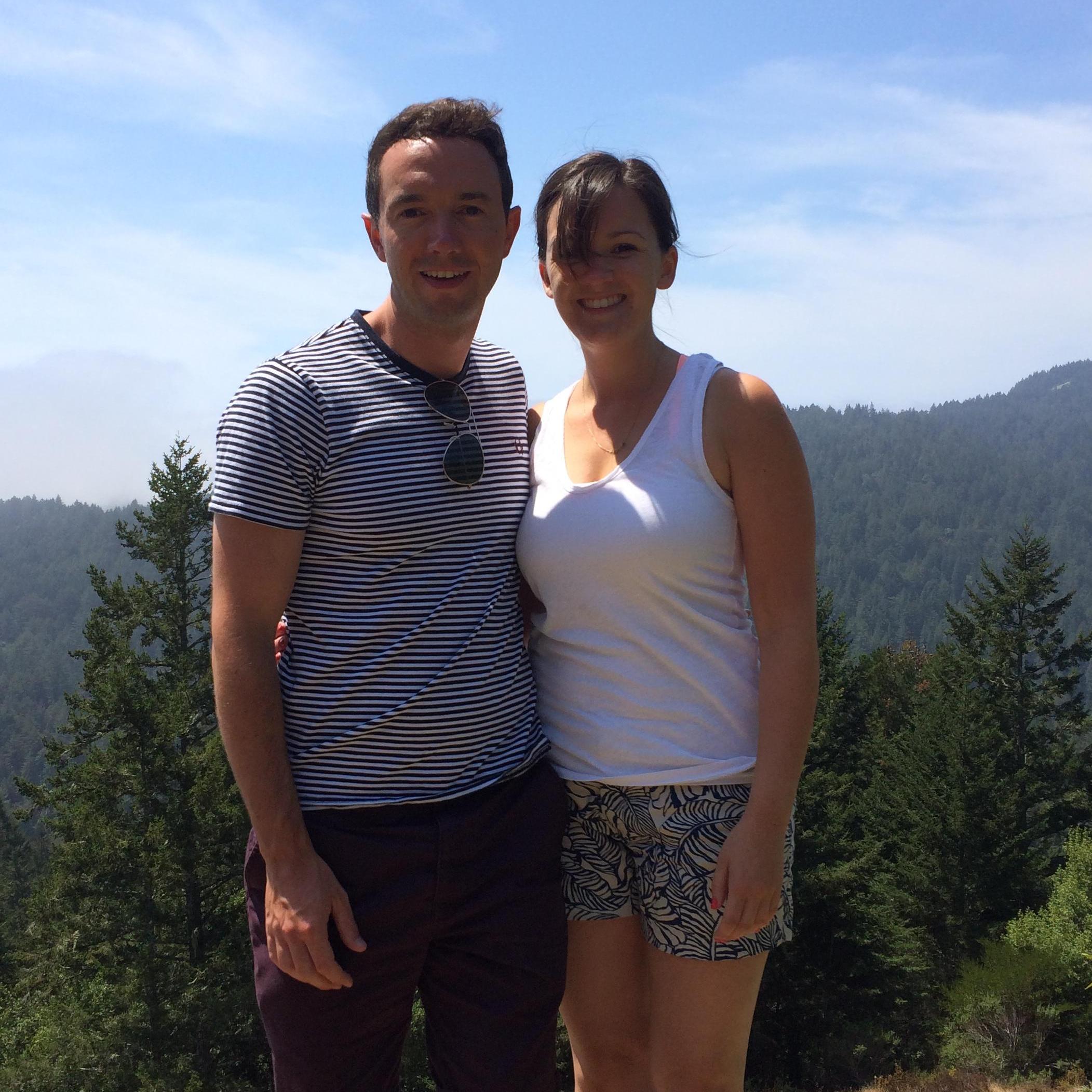 One of our first dates.  Kari made a bizarre picnic and fell head over heels with Martin in Muir Woods.