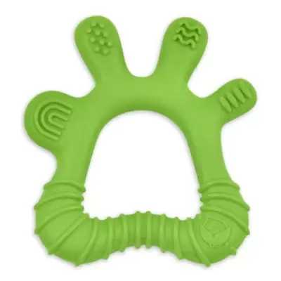 green sprouts® Front and Side Teether in Green