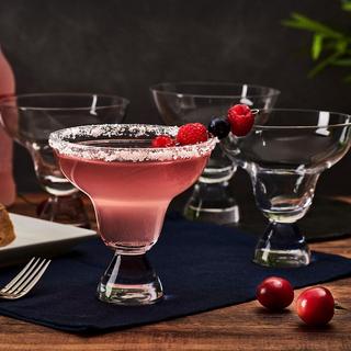 Craft Cocktail Stemless Margarita Glass, Set of 4
