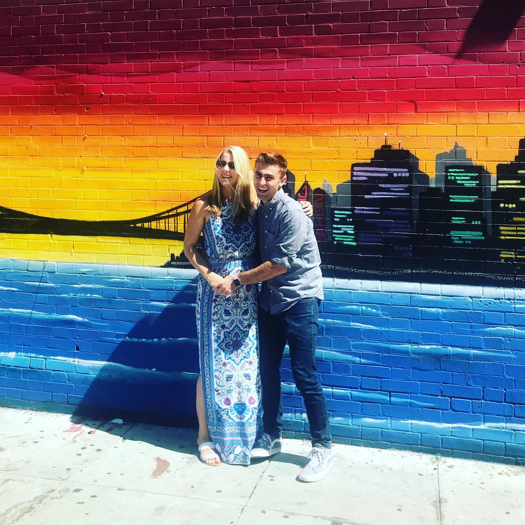 Fun with murals in SF