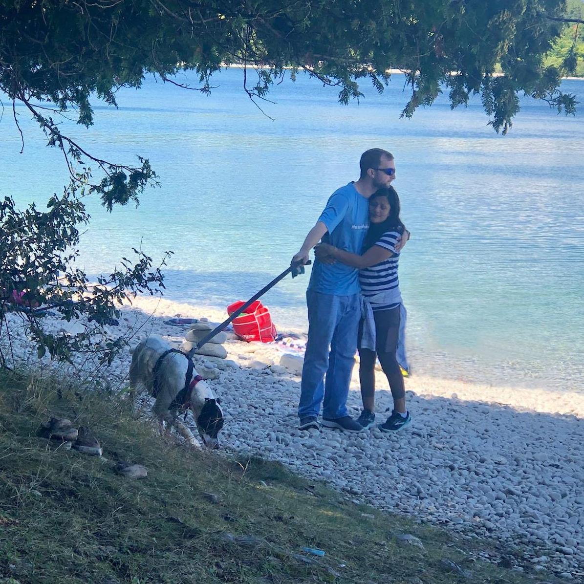 School House Beach in Door County, Wisconsin