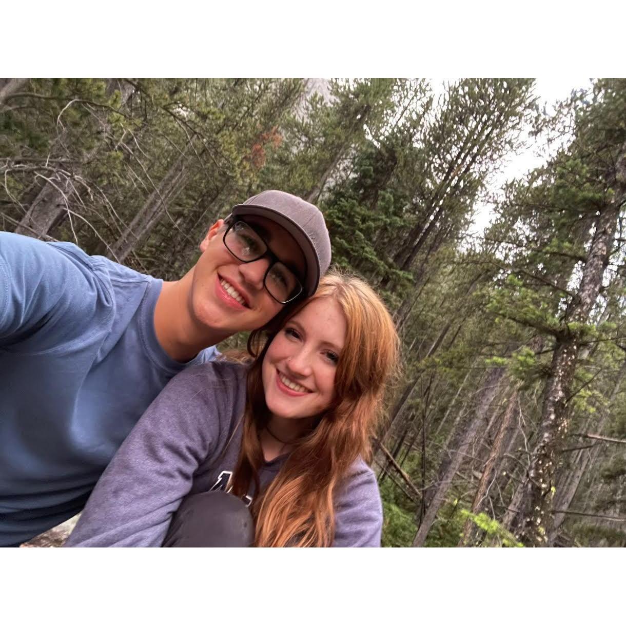 Camping weekend in Red Lodge one week before Ty left for freshmen year college! Faith was so sad :(.