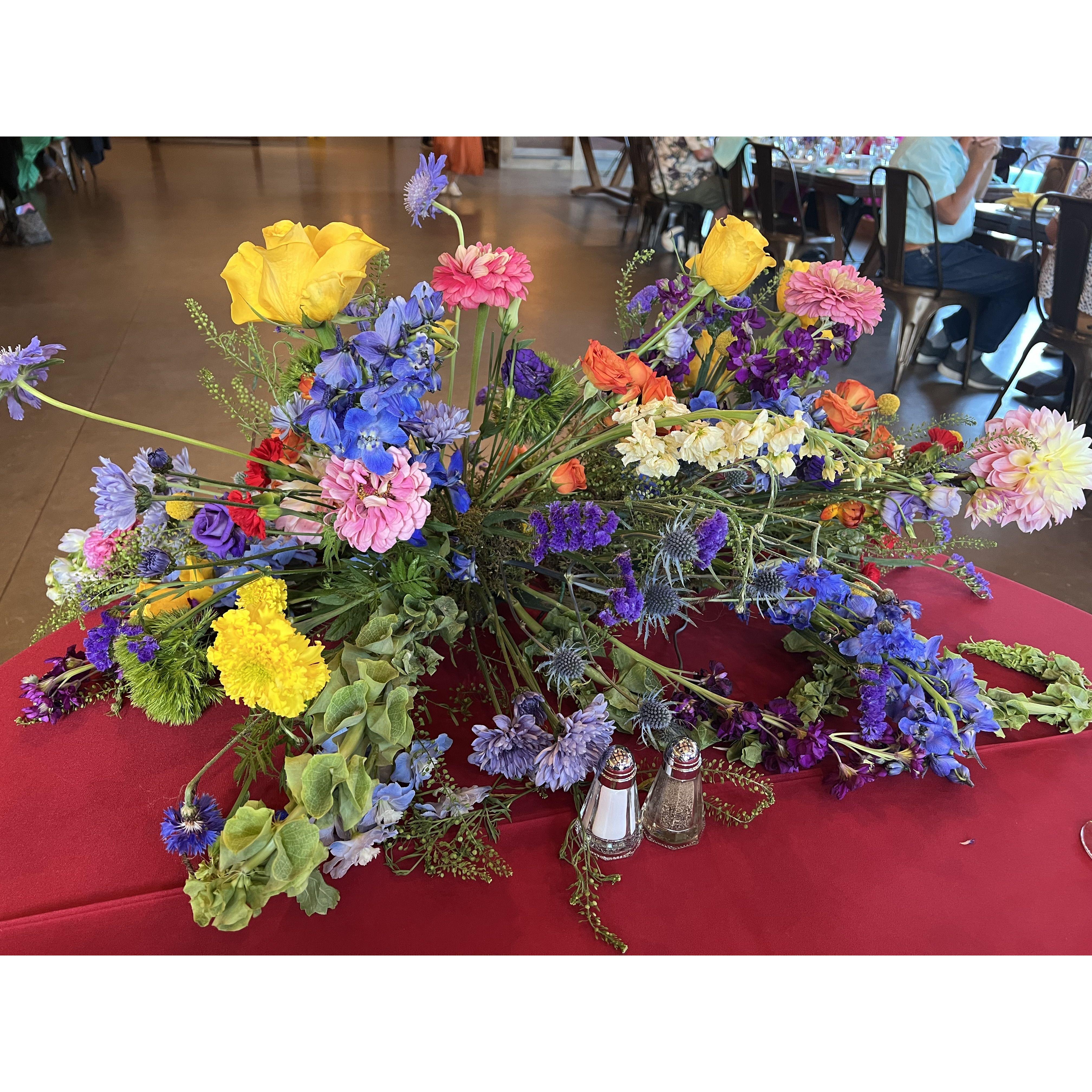 Our wedding bouquet.