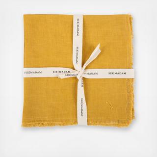 Solid Linen Napkin, Set of 4