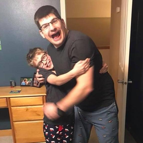 Second Gau-family Christmas with matching pajamas!