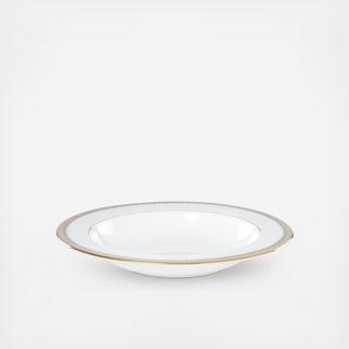 Lace Couture Gold Rim Soup Bowl