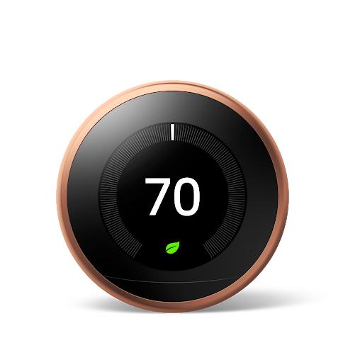 Nest Learning Thermostat - Polished Steel