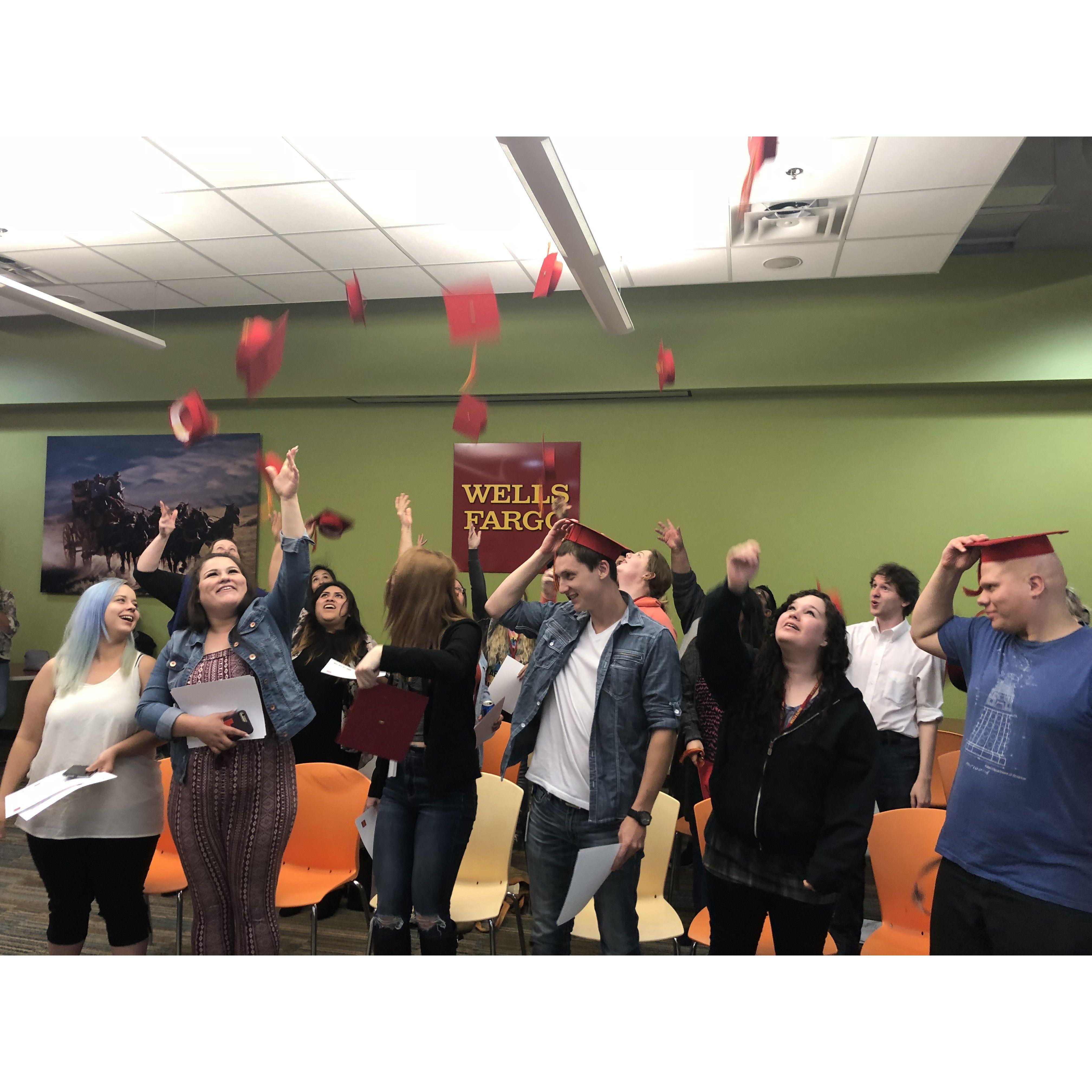 The official Wells Fargo training class. July 2018