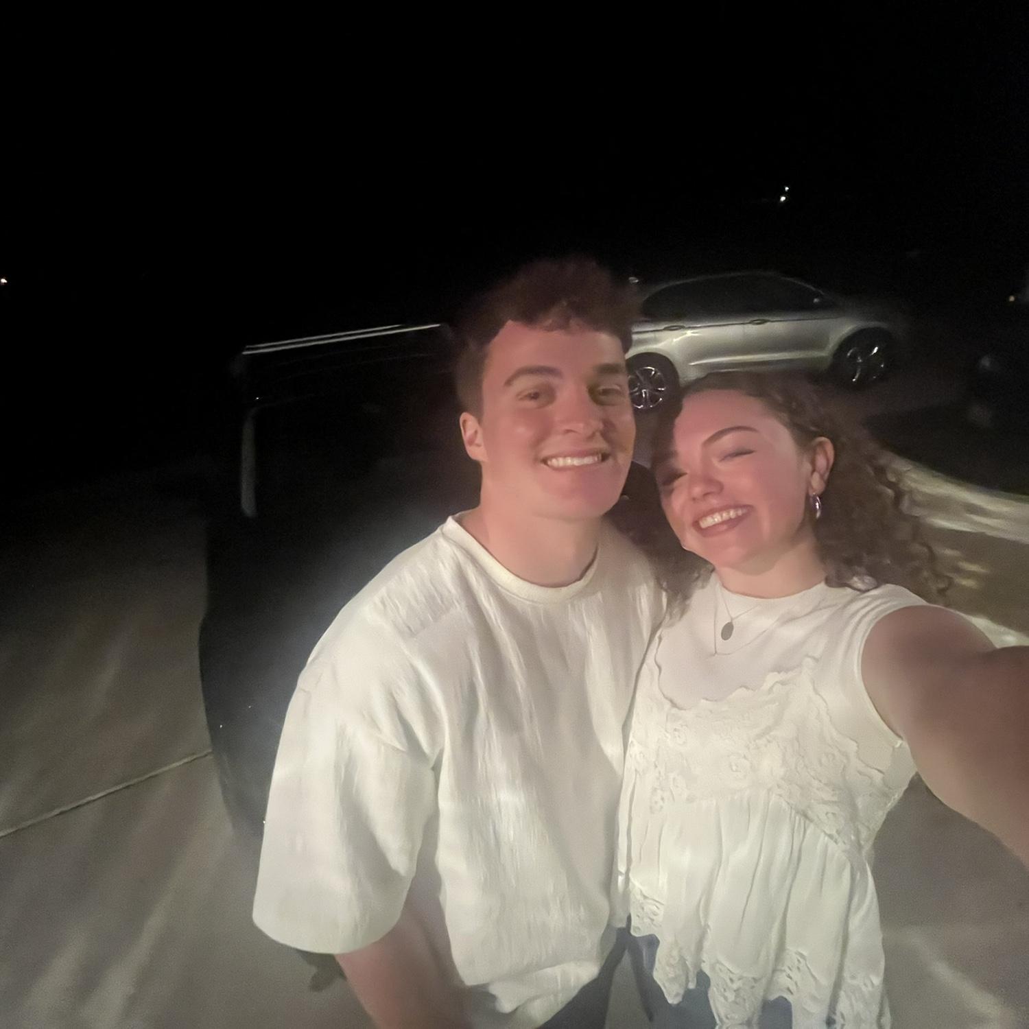 Here’s our second date- twinning is winning!!!