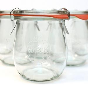 Weck 762 Tulip Jelly Jar, SET of 6