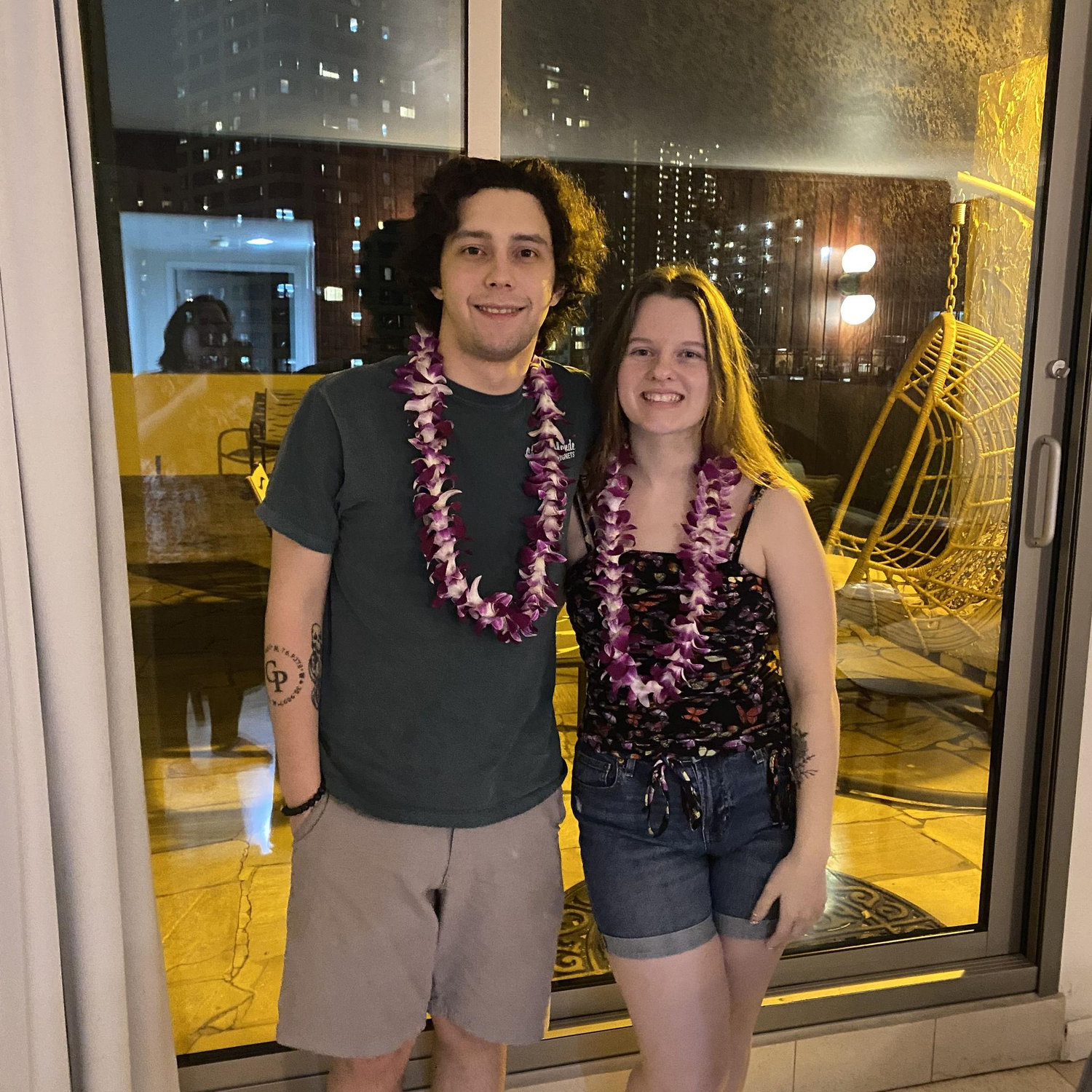 First night in Hawaii