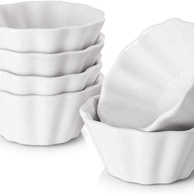 Dowan 6 oz. Ceramic Novelty Ramekins (Set of 6)