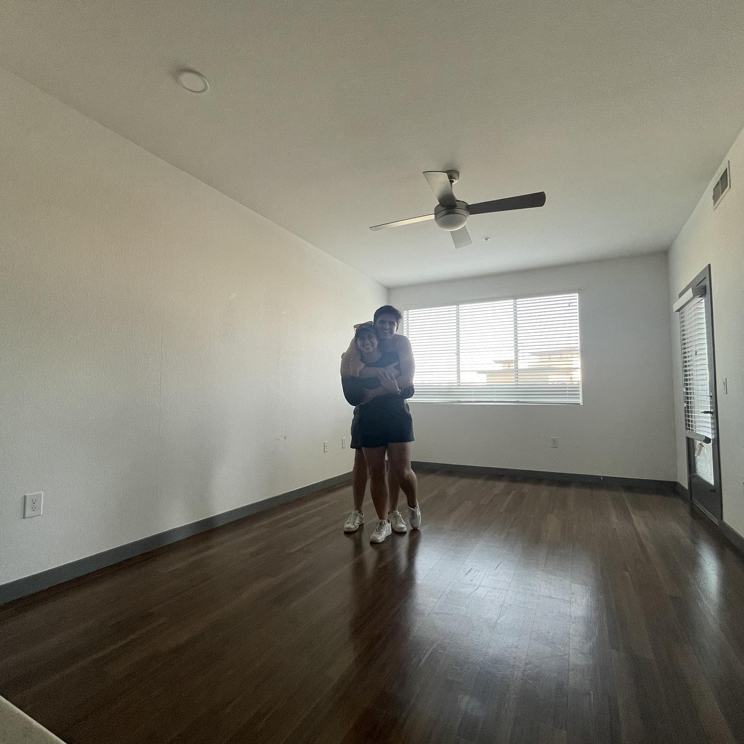 Last photo in Phoenix before the cross-country move, June 2024