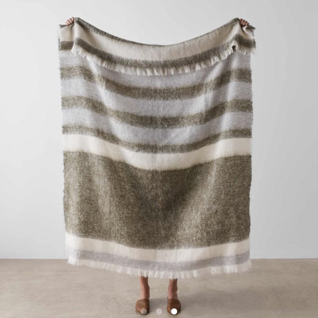 Mullins Mohair Throw | The Citizenry